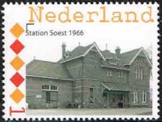 year=2010/11, Dutch personalized stamp with Soest station